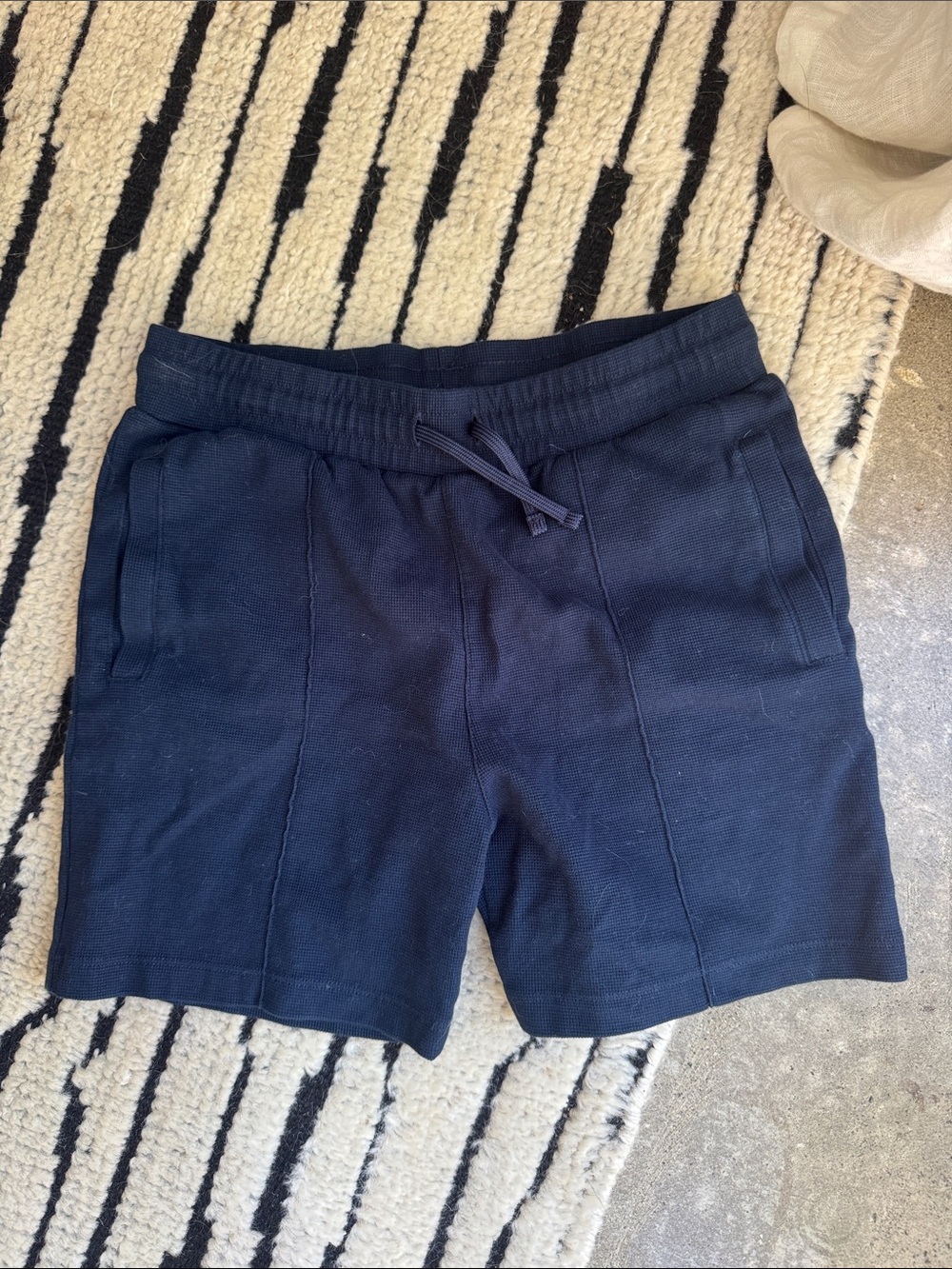 Reiss kids Navy Blue Drawstring chinos